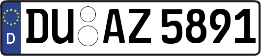 DU-AZ5891