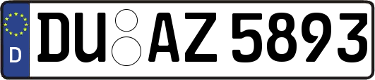 DU-AZ5893