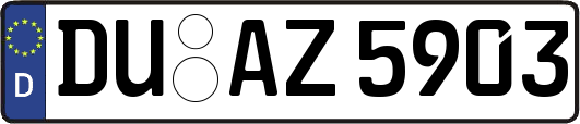 DU-AZ5903