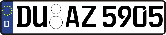 DU-AZ5905