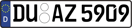 DU-AZ5909