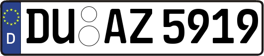 DU-AZ5919
