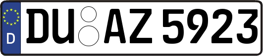 DU-AZ5923