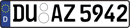 DU-AZ5942