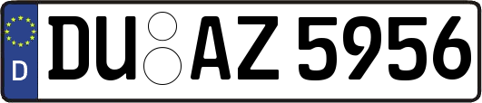 DU-AZ5956