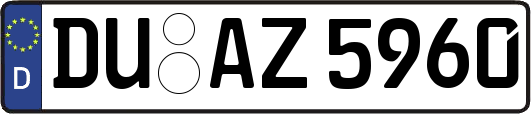 DU-AZ5960