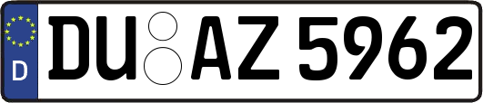 DU-AZ5962