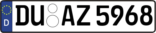 DU-AZ5968