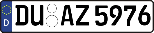 DU-AZ5976