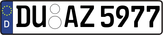 DU-AZ5977
