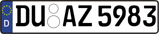 DU-AZ5983