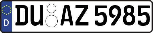 DU-AZ5985
