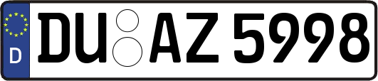 DU-AZ5998