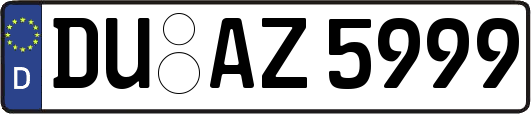 DU-AZ5999