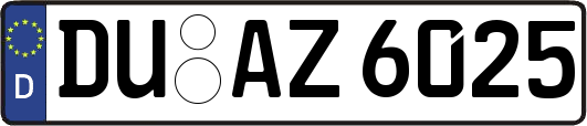 DU-AZ6025