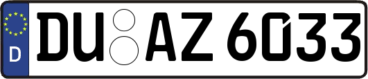 DU-AZ6033