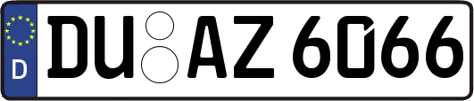 DU-AZ6066
