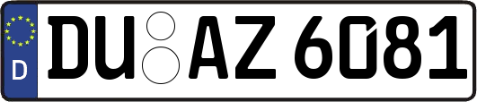 DU-AZ6081