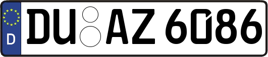 DU-AZ6086