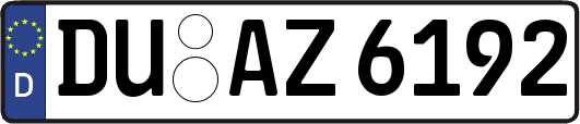 DU-AZ6192