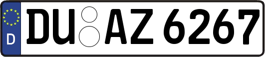 DU-AZ6267