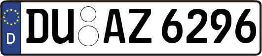 DU-AZ6296