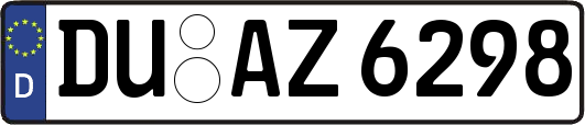 DU-AZ6298