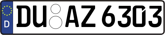 DU-AZ6303