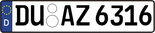 DU-AZ6316