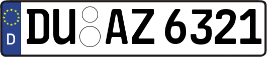 DU-AZ6321