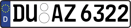 DU-AZ6322