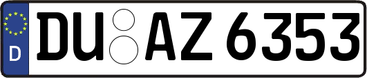 DU-AZ6353
