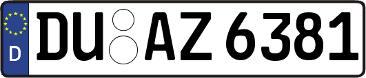 DU-AZ6381