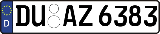 DU-AZ6383