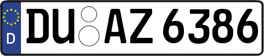 DU-AZ6386