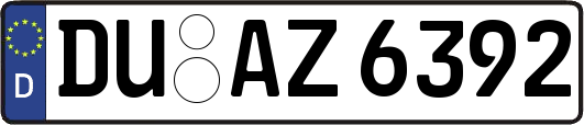 DU-AZ6392