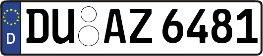 DU-AZ6481