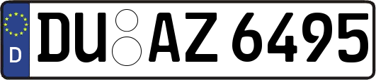 DU-AZ6495