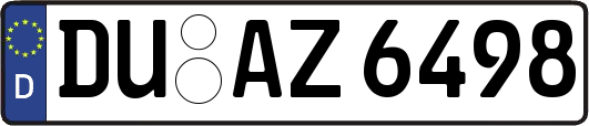 DU-AZ6498