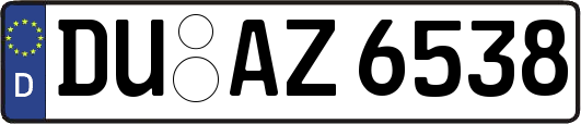 DU-AZ6538