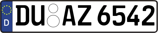 DU-AZ6542