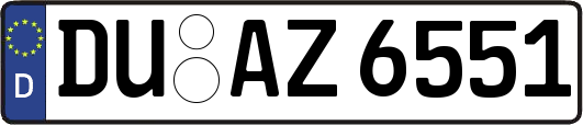 DU-AZ6551