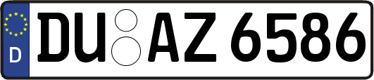 DU-AZ6586