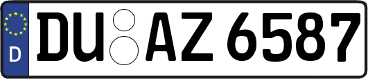 DU-AZ6587