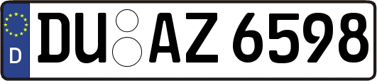 DU-AZ6598