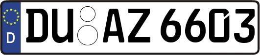 DU-AZ6603
