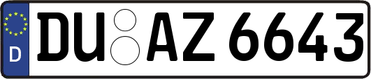 DU-AZ6643