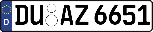 DU-AZ6651