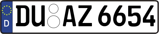DU-AZ6654