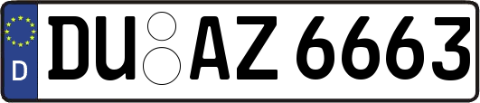 DU-AZ6663